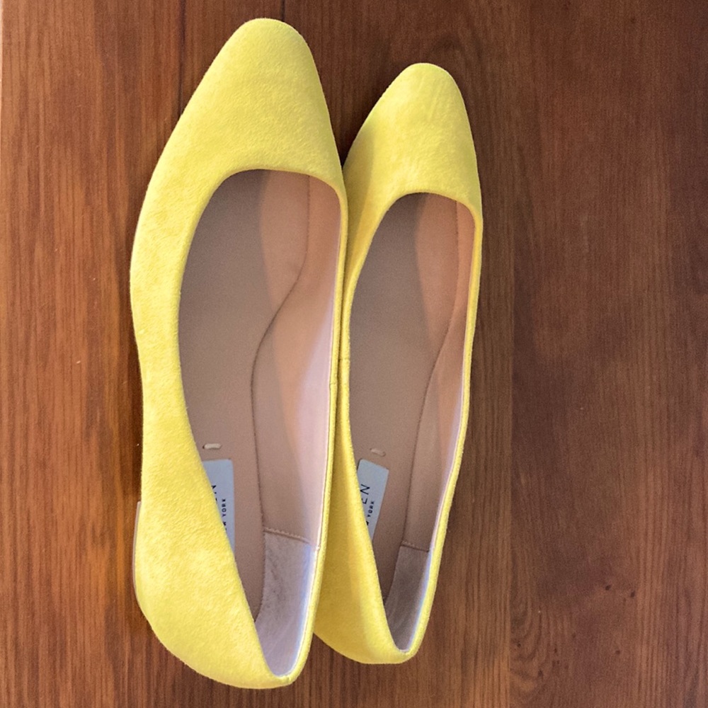 Steven by Steven Madden Yellow Suede shoes